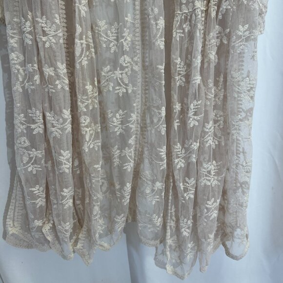 Lane Bryant Lace Flowing Beach Cover Up for Vacation Plus Size - Picture 4 of 10